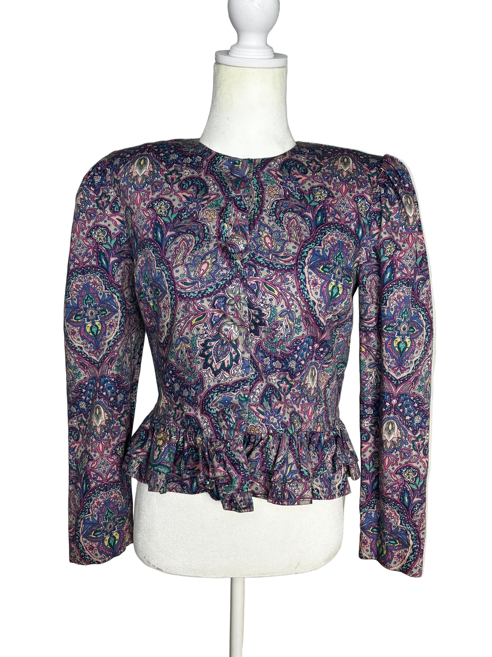 Vintage Paisley Blazer