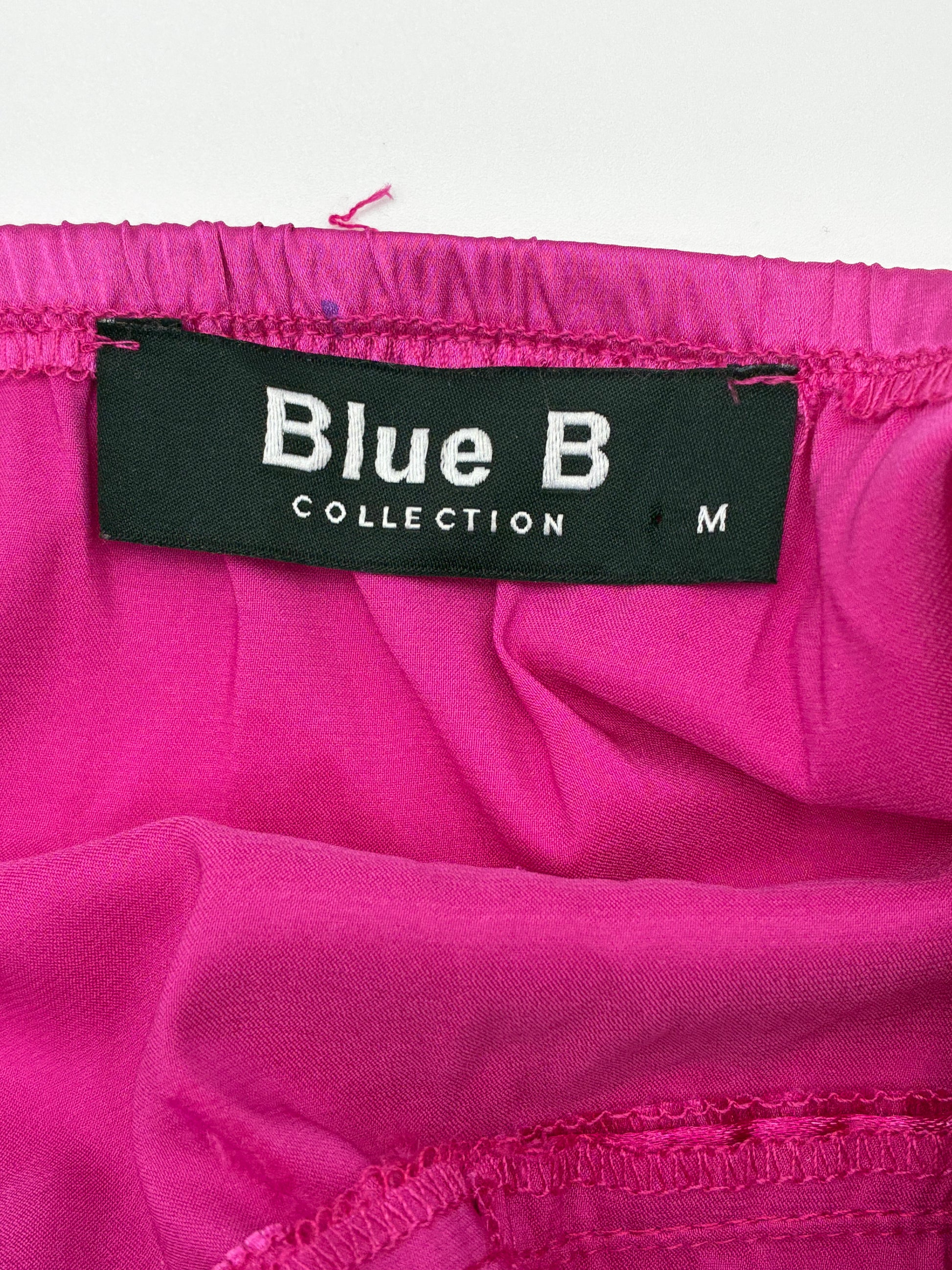 Contemporary -Pink Feather Trim Tank