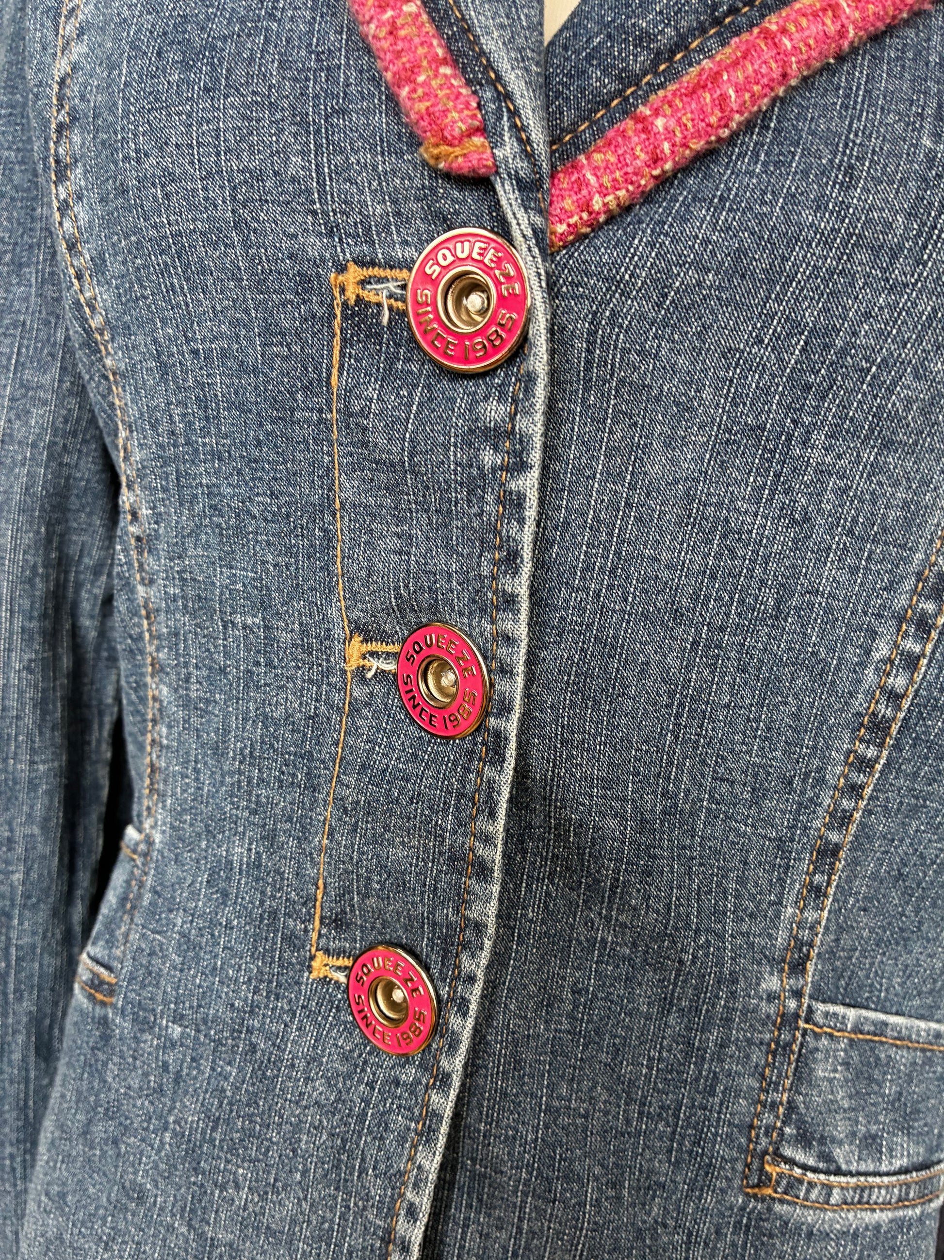 Y2K Denim Jacket by Squeeze Jeans