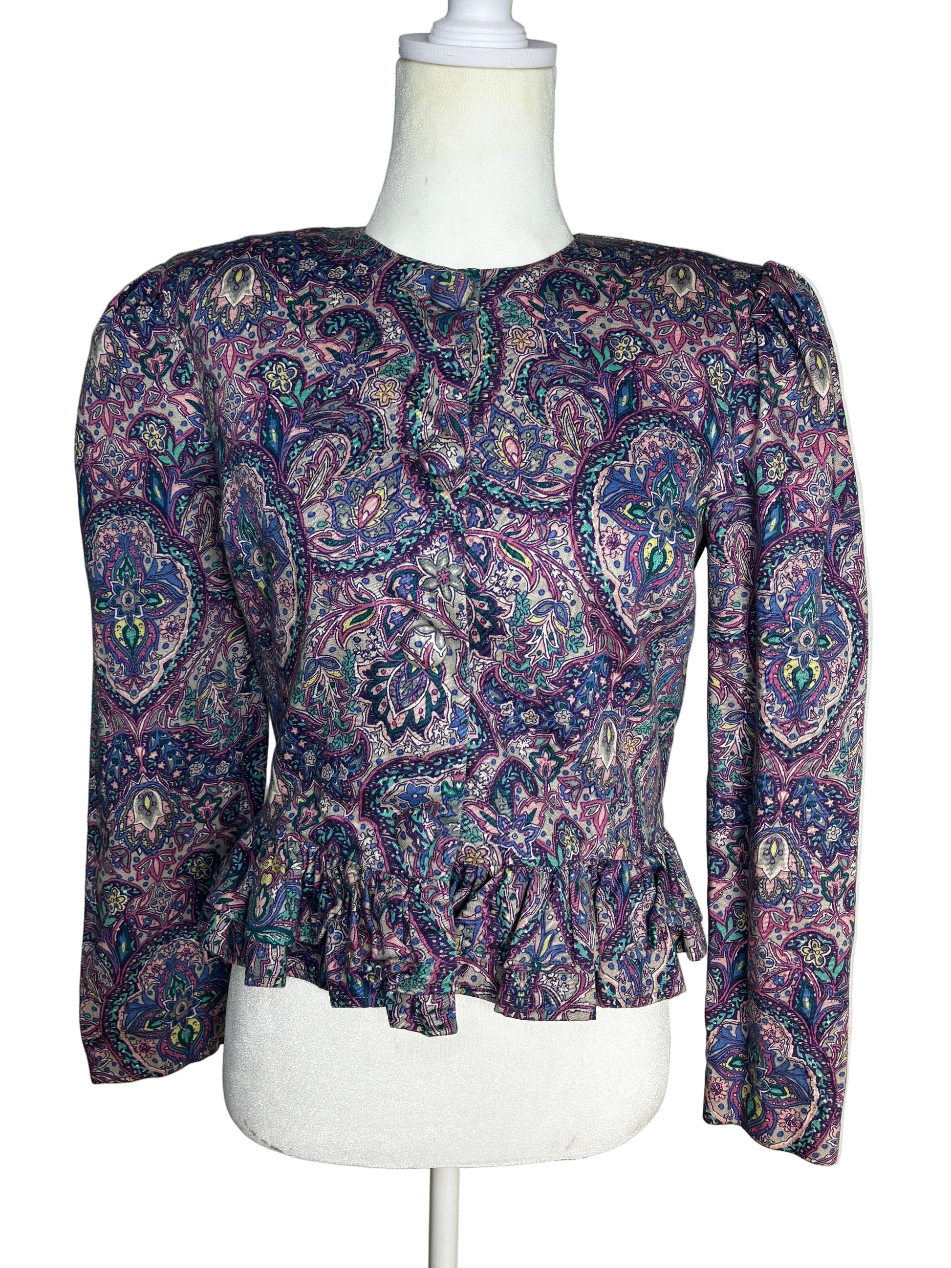 Vintage Paisley Blazer