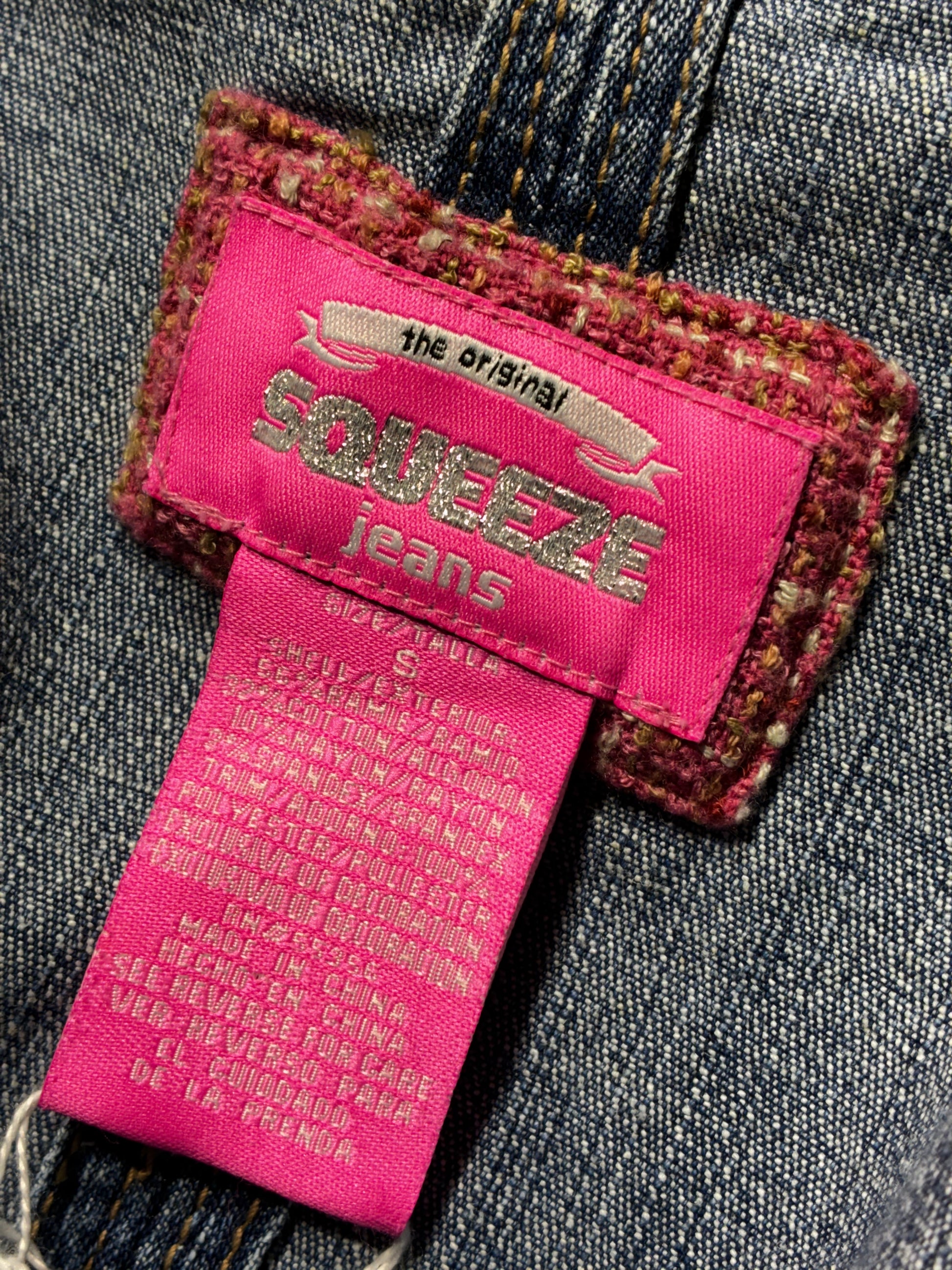 Y2K Denim Jacket by Squeeze Jeans