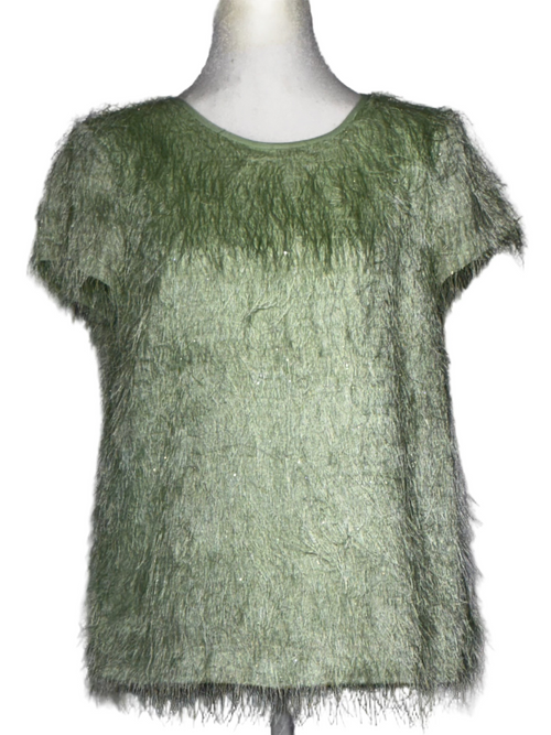 Ann Taylor Eyelash Knit Top