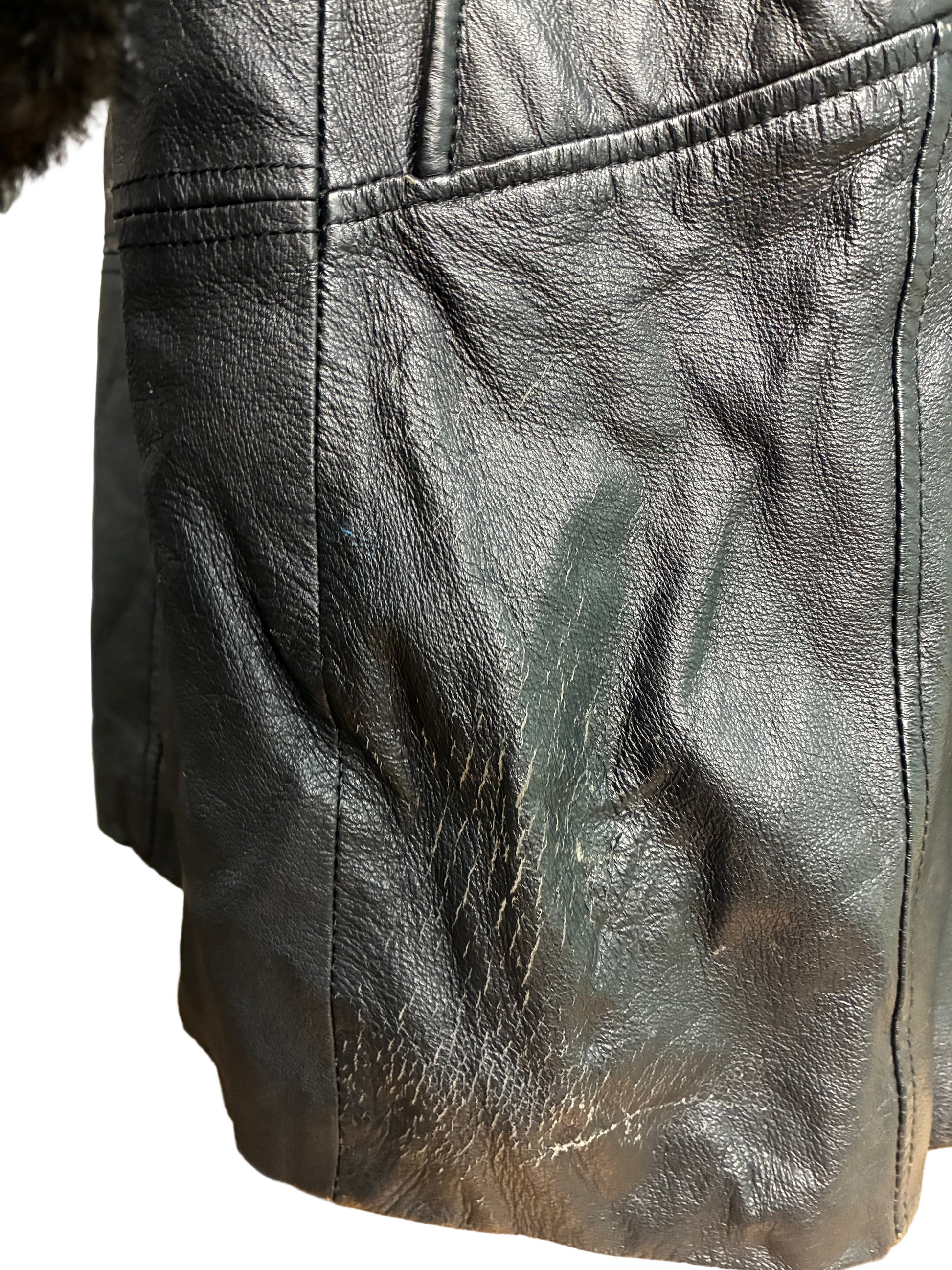 Vintage Ashley Stewart Leather Jacket