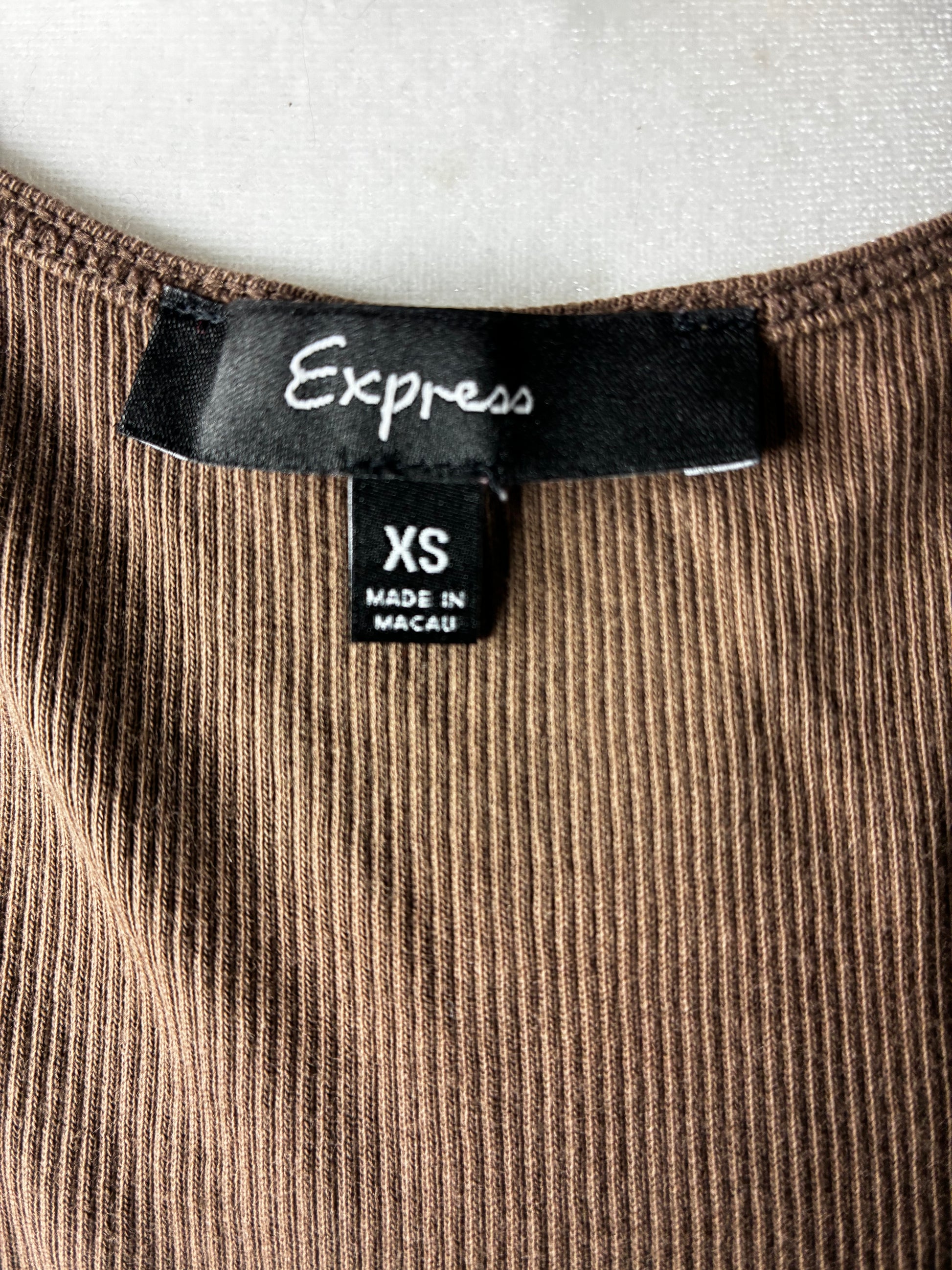 Sequin tank by Express