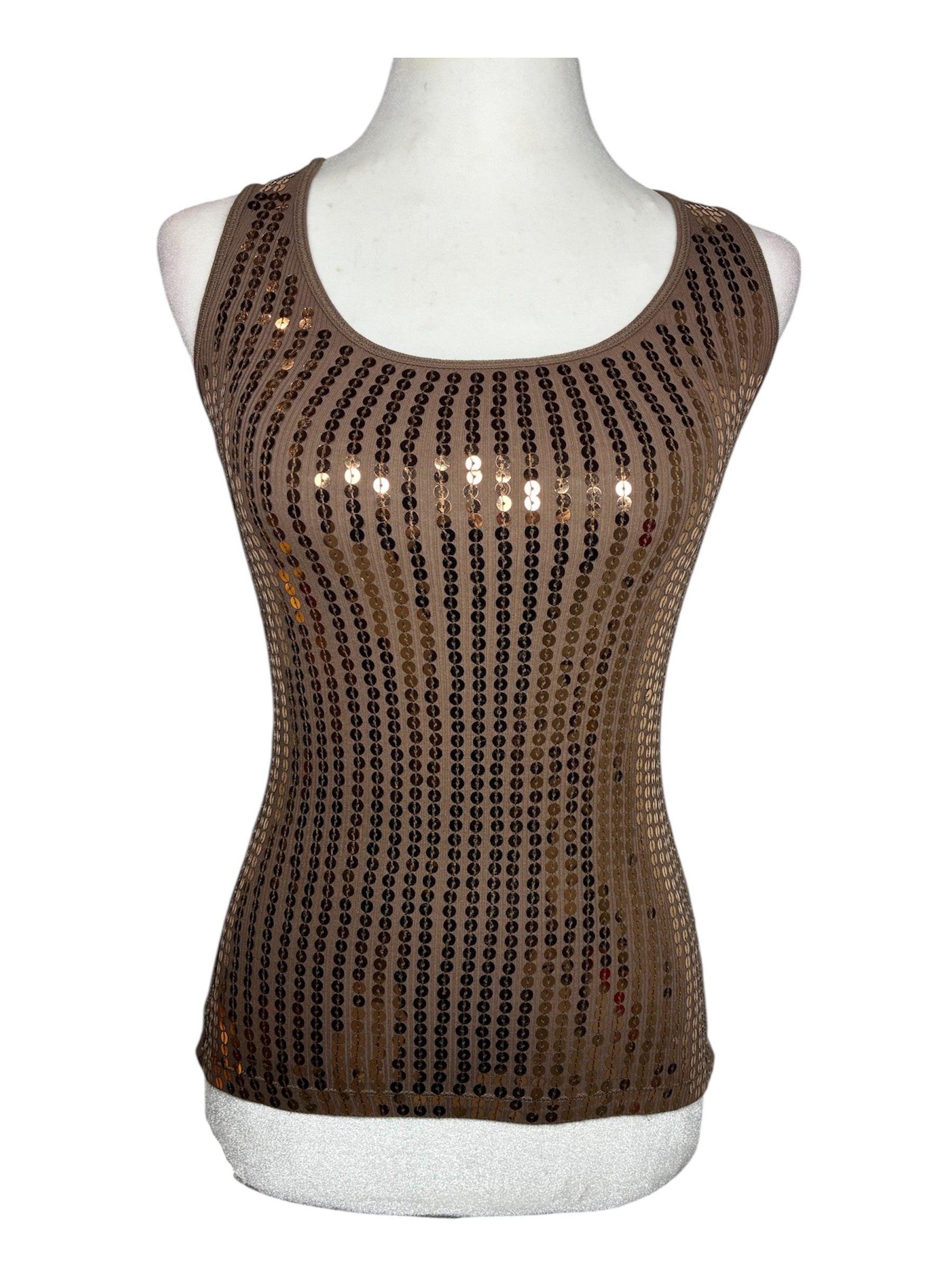 Sequin tank by Express