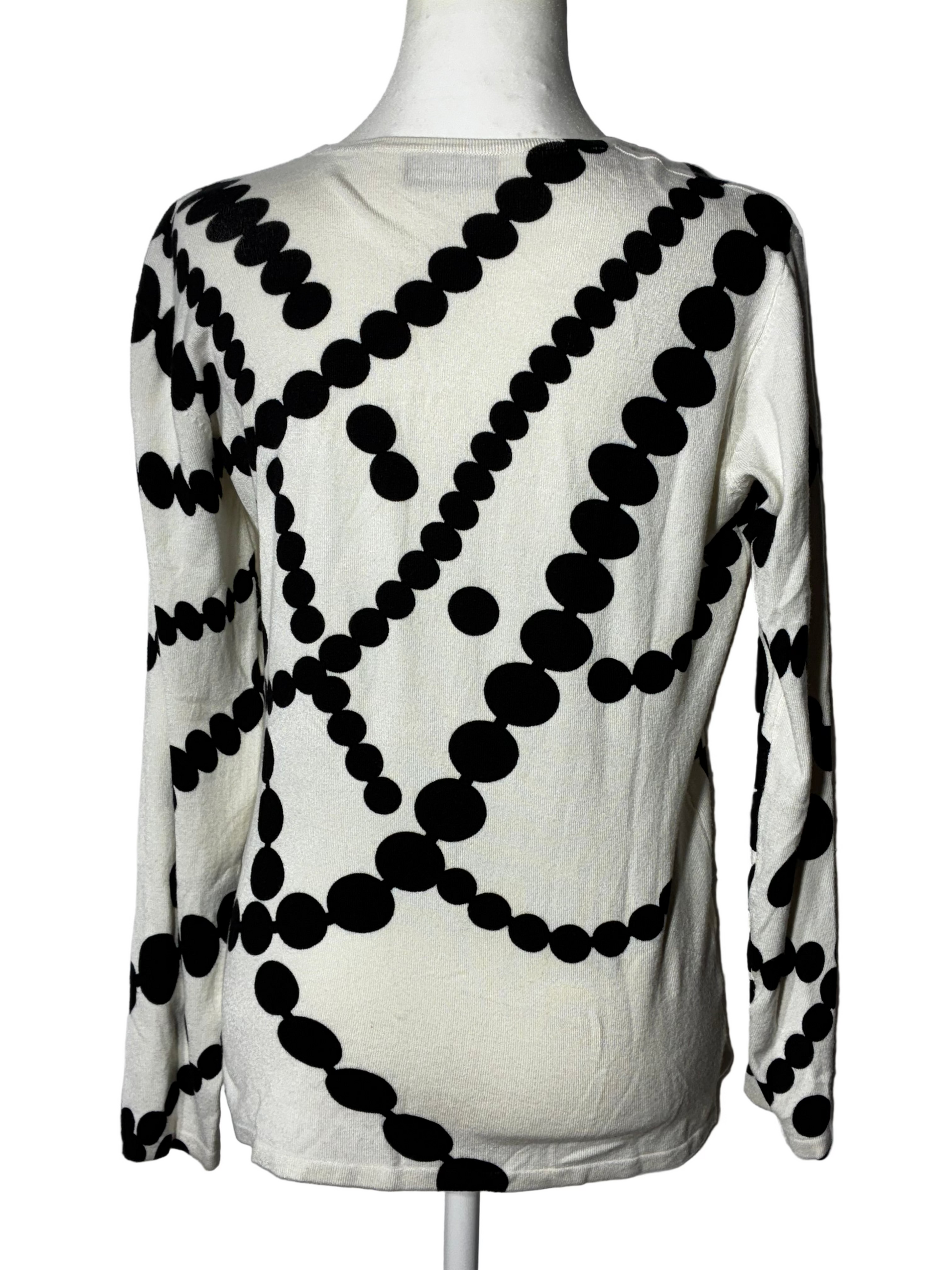 Vintage Beaded Knit Top