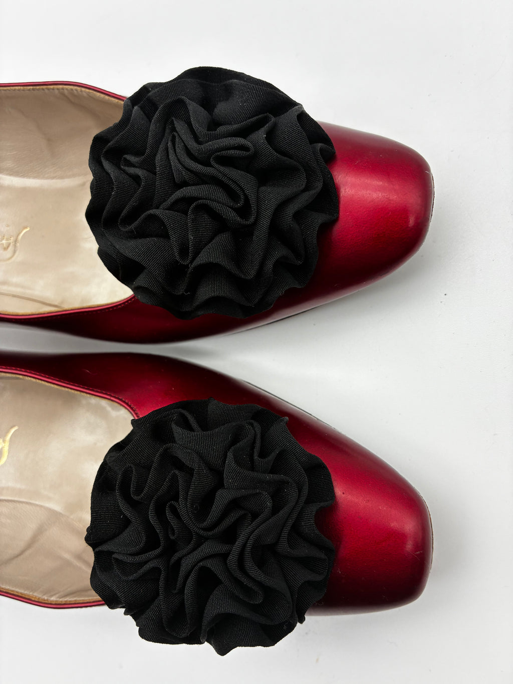 Vintage Saks Fifth Avenue Floret Heels