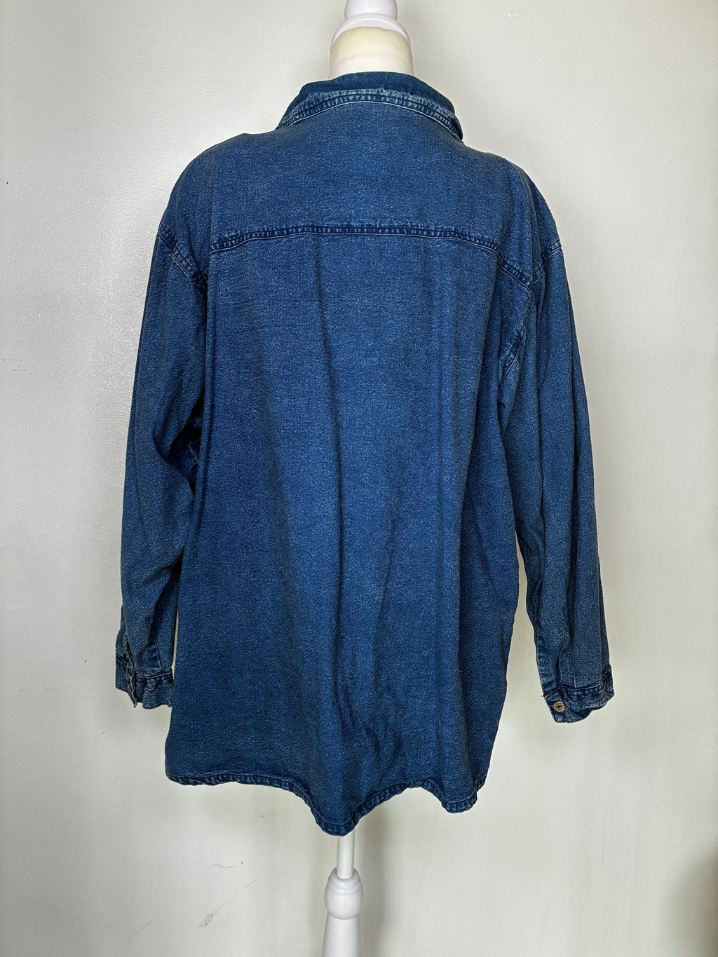 Vintage beaded denim top by Club Z Denim