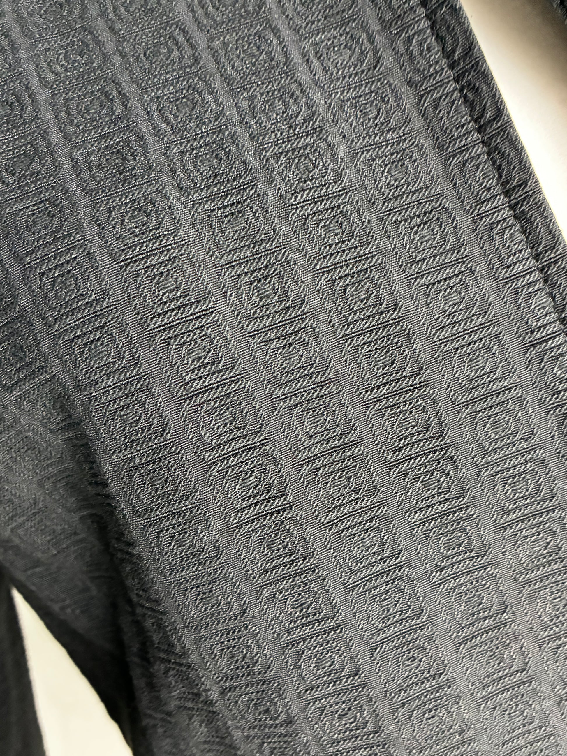 Cropped Jacquard Blazer