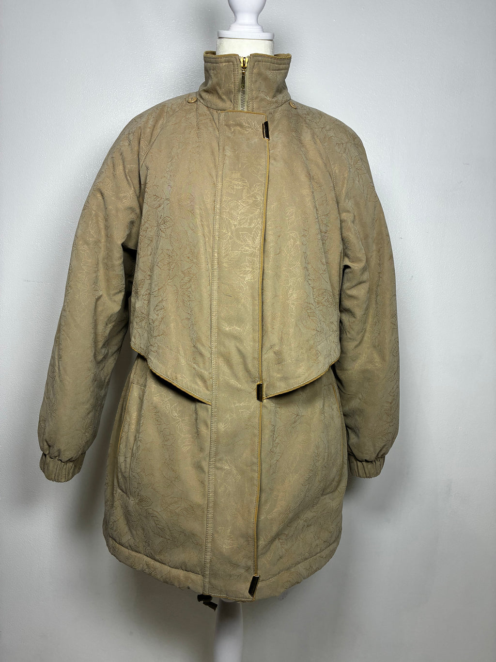 Vintage Embossed Parka