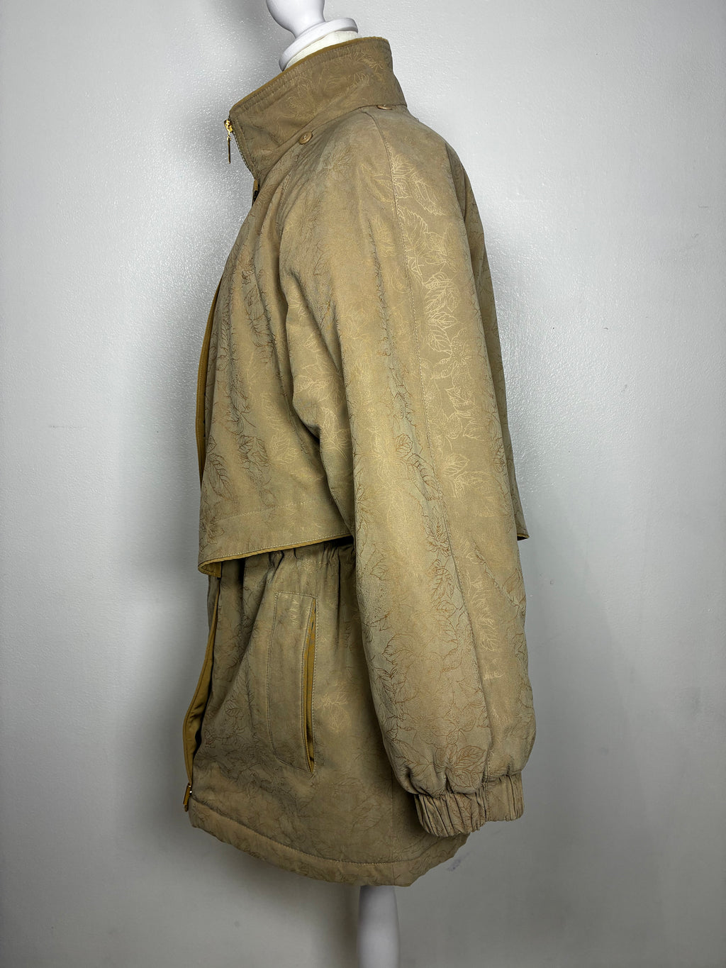 Vintage Embossed Parka