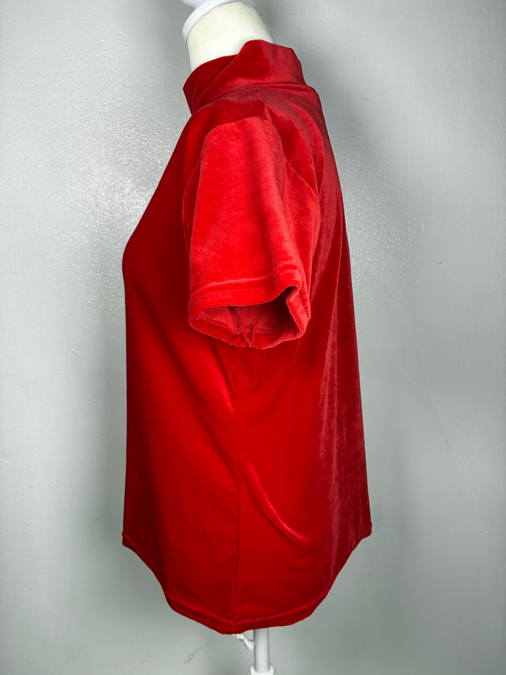 Vintage Velour Top by Jessica Stevens