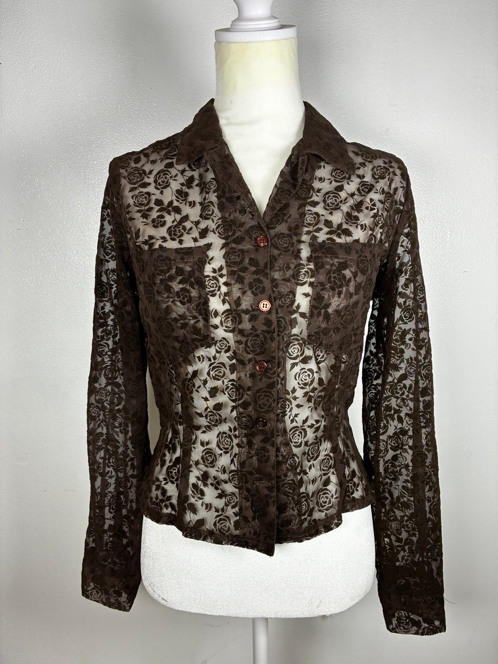 Vintage Sheer Blouse by Mirrors