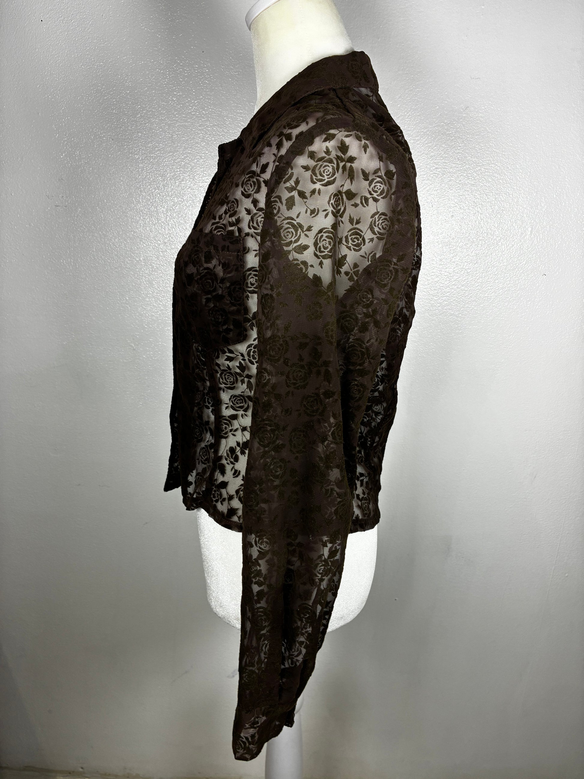 Vintage Sheer Blouse by Mirrors