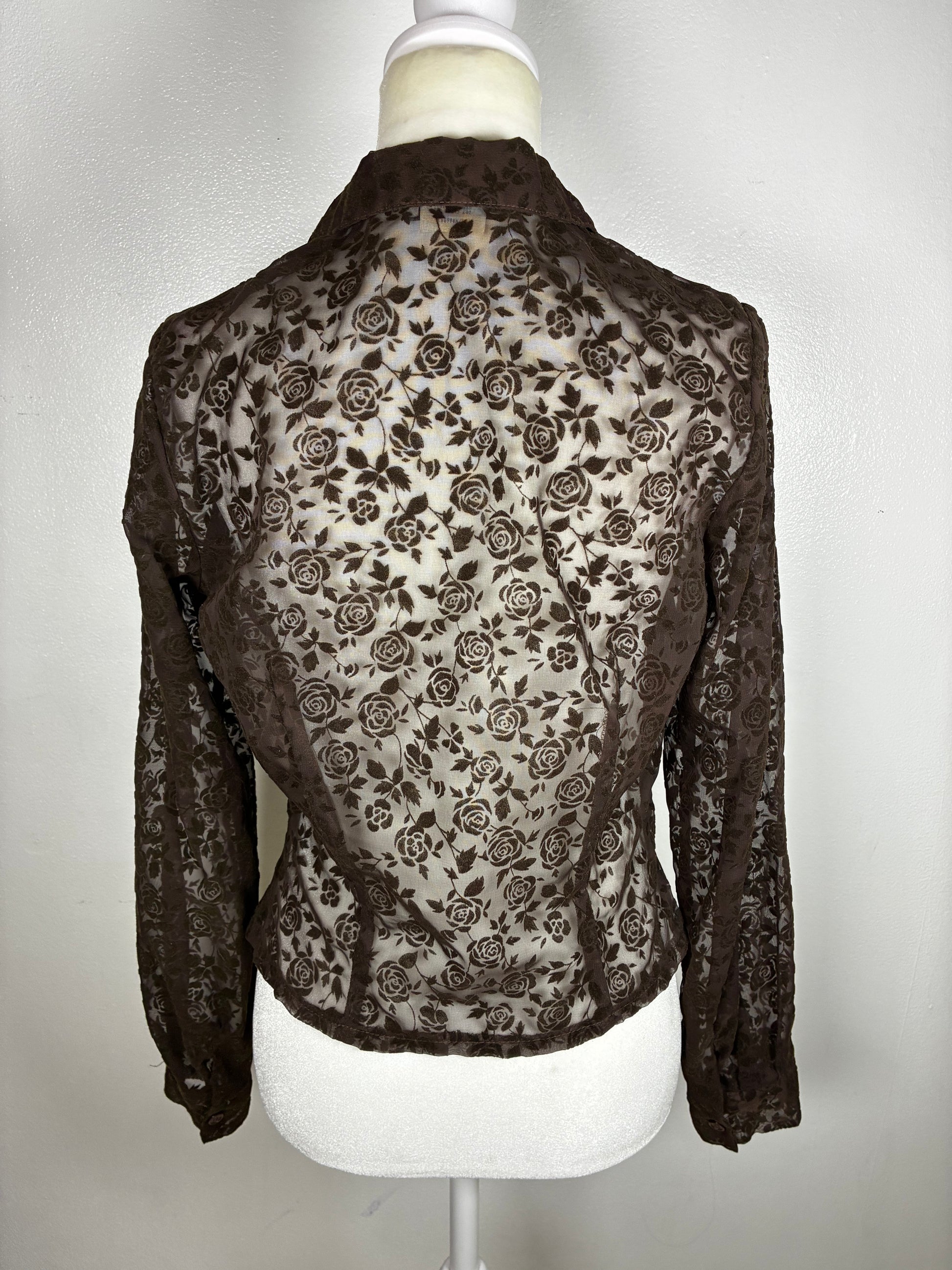 Vintage Sheer Blouse by Mirrors