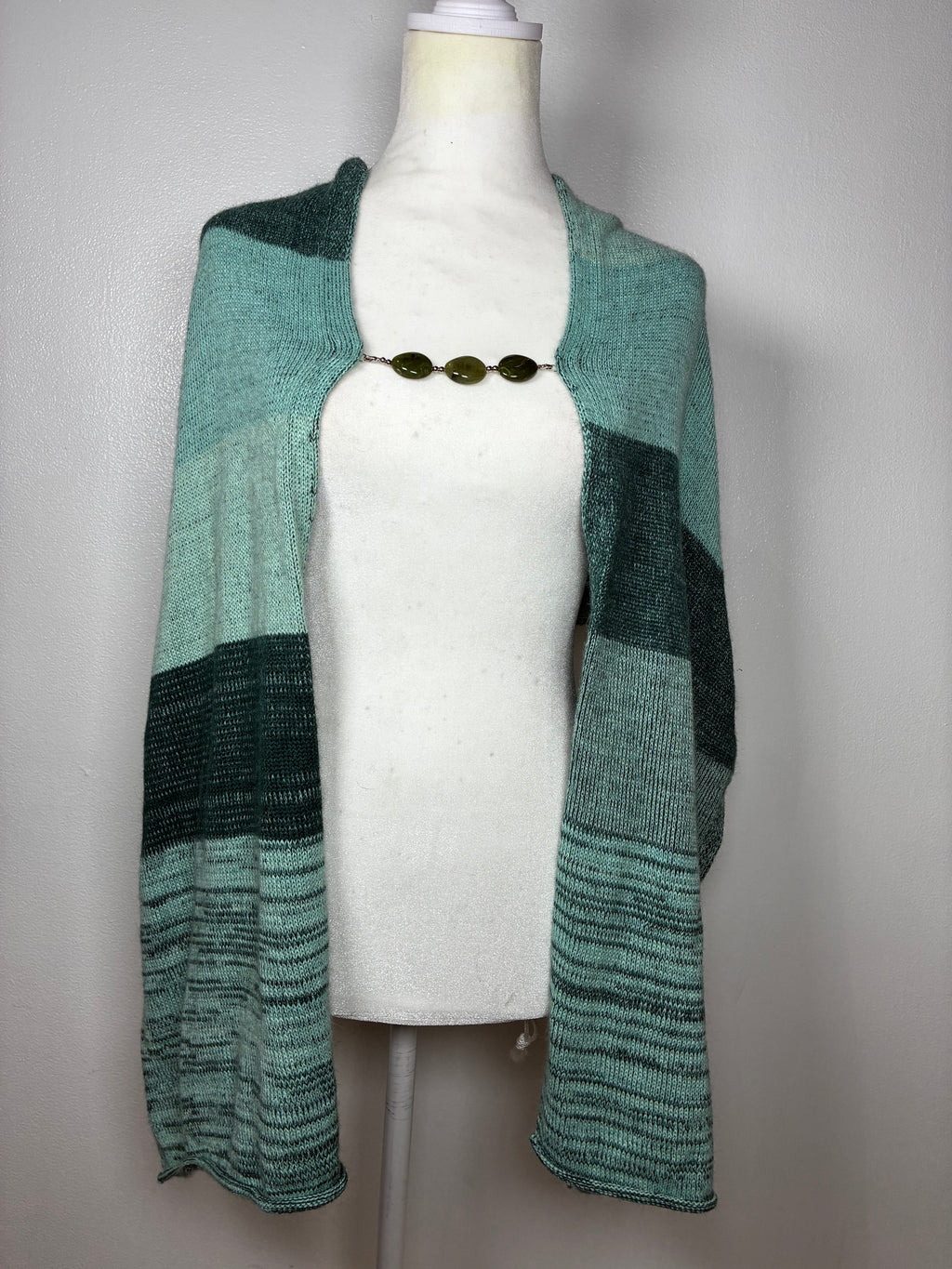 Y2K Beaded Knit Shawl by Bebe