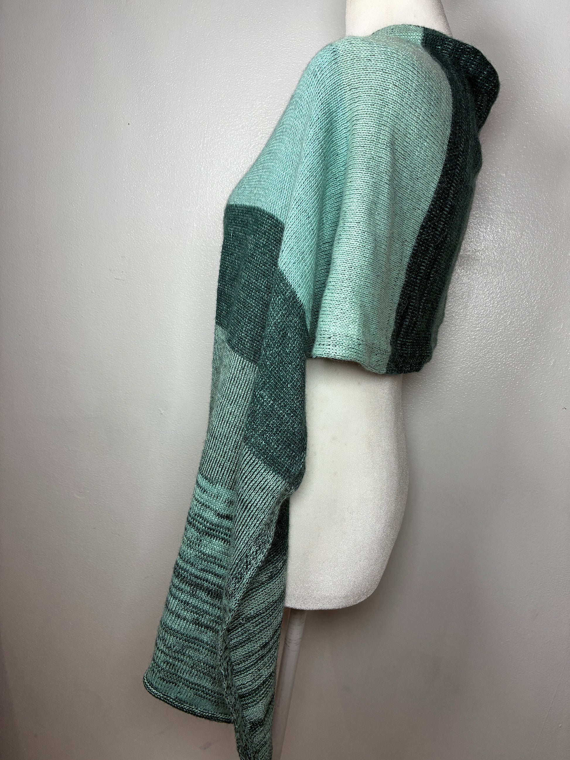 Y2K Beaded Knit Shawl by Bebe