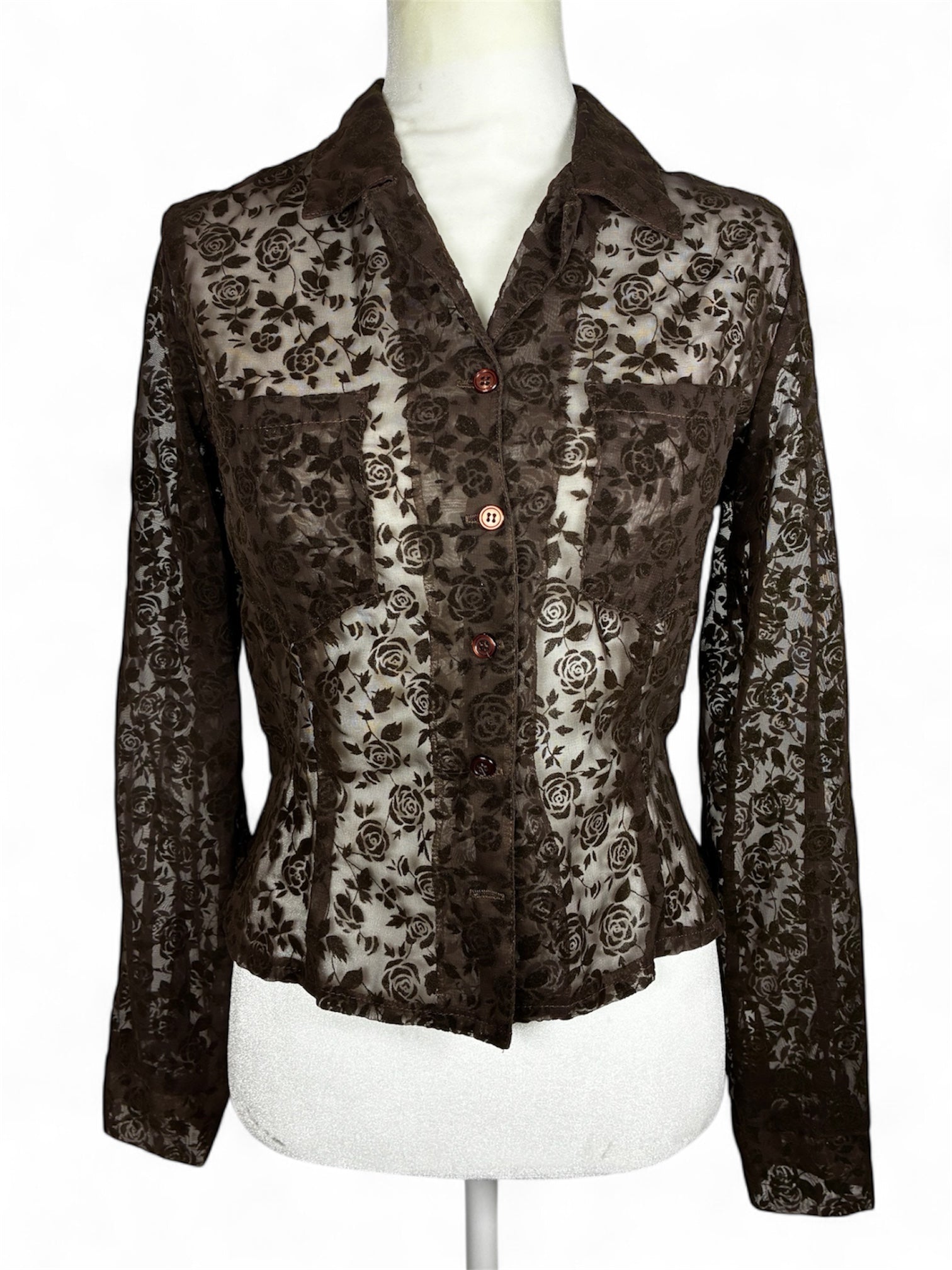 Vintage Sheer Blouse by Mirrors