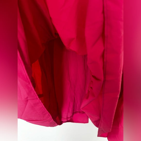 Endless Rose Ruffled Sweetheart Flounced Mini Dress