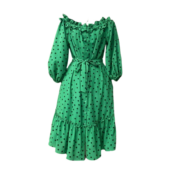 Who What Wear Polka Dot Dress