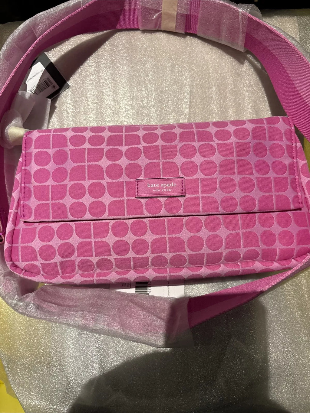 Kate Spade Noel Jacquard Convertible Crossbody NWT
