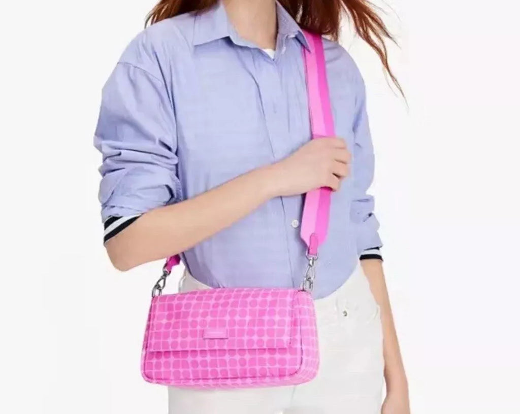 Kate Spade Noel Jacquard Convertible Crossbody NWT